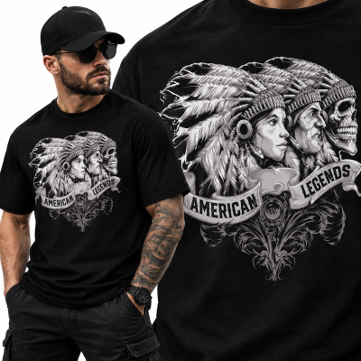 KOSZULKA HORROR AMERICAN LEGENDS
